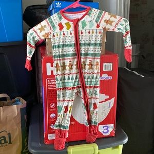 Little Sleepies Christmas Footie